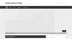 Desktop Screenshot of lockieandrews.com